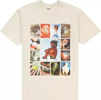 Футболка Supreme Original Sin Tee 'Natural', загар