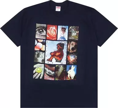Футболка Supreme Original Sin Tee 'Navy', синий