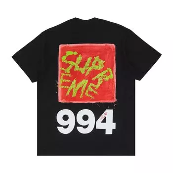 Футболка Supreme Paint Tee, черный