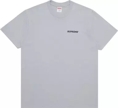 Футболка Supreme Patchwork 'Cement', серый
