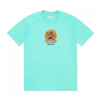 Футболка Supreme Person Tee Teal, бирюзовый
