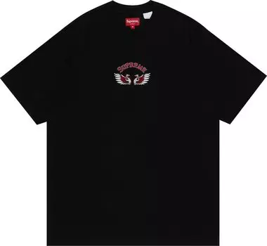 Футболка Supreme Phoenix Short-Sleeve Top 'Black', черный