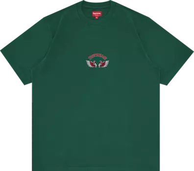 Футболка Supreme Phoenix Short-Sleeve Top 'Green', зеленый