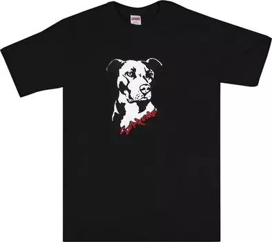Футболка Supreme Pitbull Tee 'Black', черный