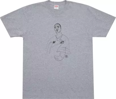 Футболка Supreme Prodigy Tee 'Heather Grey', серый