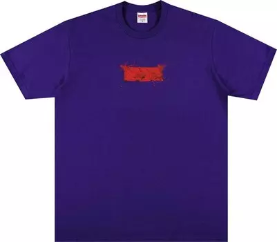 Футболка Supreme Ralph Steadman Box Logo Tee 'Purple', фиолетовый