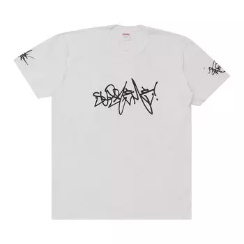 Футболка Supreme Rammellzee Tag Tee 'White', белый