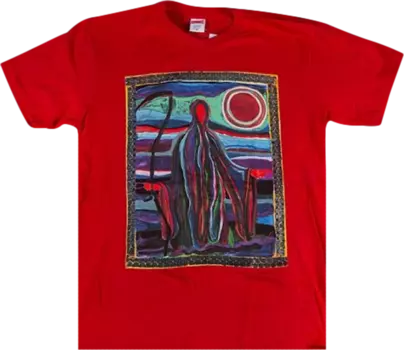 Футболка Supreme Reaper T-Shirt 'Red', красный