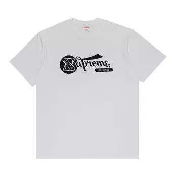 Футболка Supreme Records Tee, белый
