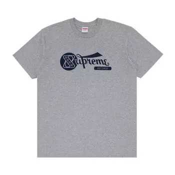 Футболка Supreme Records Tee, серый