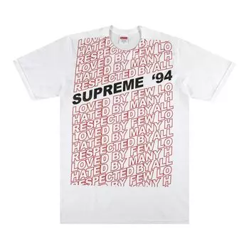 Футболка Supreme Respected Tee 'White', белый