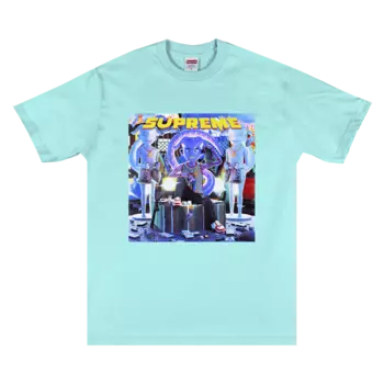Футболка Supreme Richest Бирюзовый