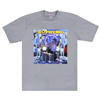 Футболка Supreme Richest Heather Grey