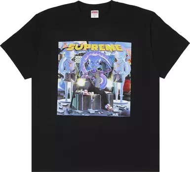 Футболка Supreme Richest Tee 'Black', черный