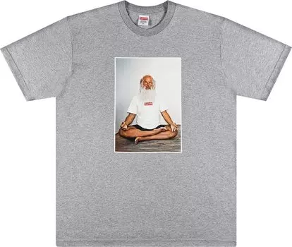 Футболка Supreme Rick Rubin Tee 'Heather Grey', серый