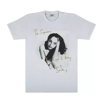 Футболка Supreme Sade T-Shirt 'White', белый