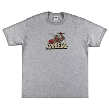 Футболка Supreme Samurai Heather Grey