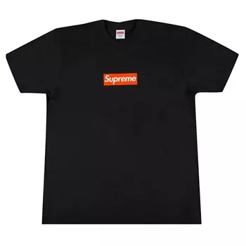 Футболка Supreme San Francisco Box Logo, чёрный