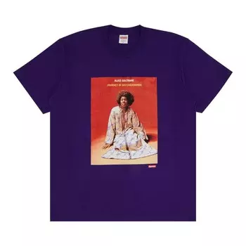 Футболка Supreme Satchidananda Tee, фиолетовый