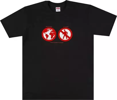 Футболка Supreme Save The Planet Tee 'Black', черный