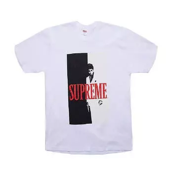 Футболка Supreme Scarface Split, белый