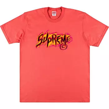 Футболка Supreme Scratch, розовый