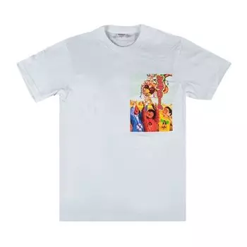Футболка Supreme Sekintani Tee 'White', белый