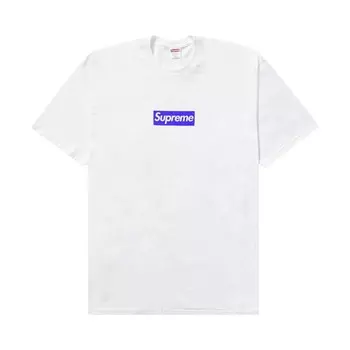 Футболка Supreme Seoul Box Logo Tee, белый