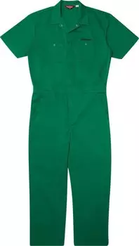 Футболка Supreme Short-Sleeve Coverall 'Green', зеленый