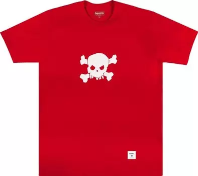 Футболка Supreme Skull Short-Sleeve Top 'Red', красный