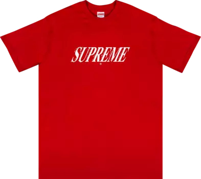 Футболка Supreme Slap Shot Tee 'Red', красный