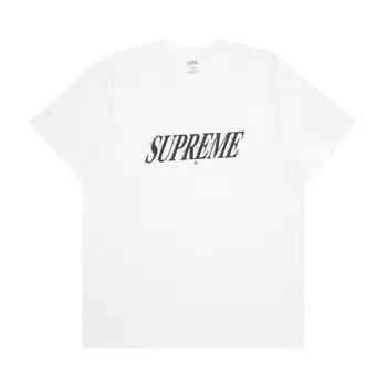 Футболка Supreme Slap Shot Tee 'White', белый