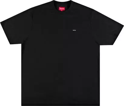 Футболка Supreme Small Box Tee 'Black', черный