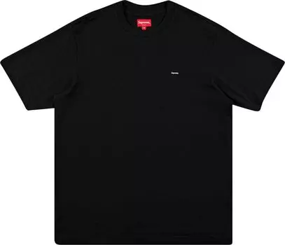 Футболка Supreme Small Box Tee 'Black', черный