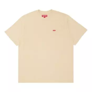 Футболка Supreme Small Box Tee, бежевый
