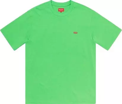 Футболка Supreme Small Box Tee 'Bright Green', зеленый