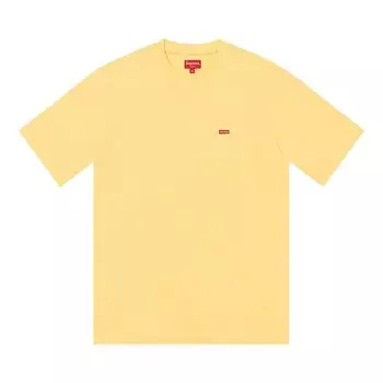 Футболка Supreme Small Box Tee Pale Yellow, желтый