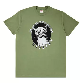 Футболка Supreme Smoke, светлый оливковый
