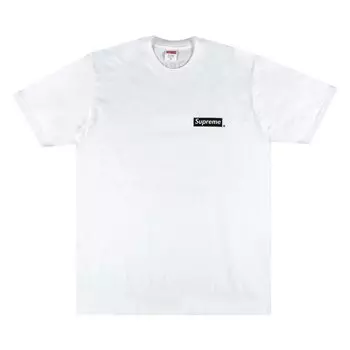 Футболка Supreme Spiral Tee 'White', белый
