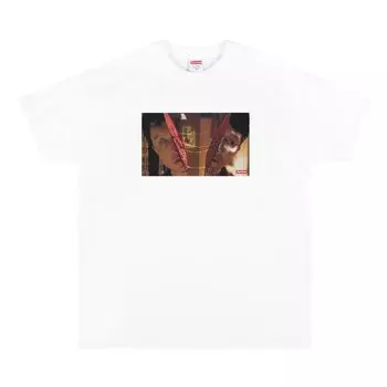 Футболка Supreme Split Tee 'White', белый