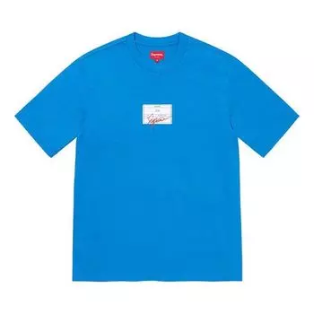 Футболка Supreme SS21 Week 9 Signature Label S, мультиколор