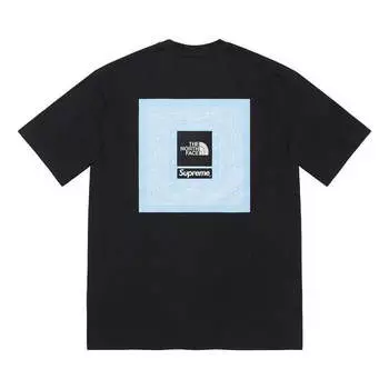 Футболка Supreme SS22 Week 16 x The North Face Bandana Tee Logo Tee, мультиколор