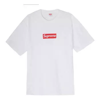 Футболка Supreme SS23 Week 1 West Hollywood Box Logo Tee Box, белый