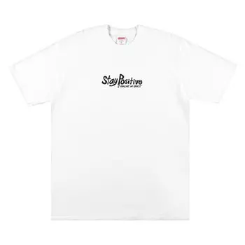 Футболка Supreme Stay Positive Tee 'White', белый