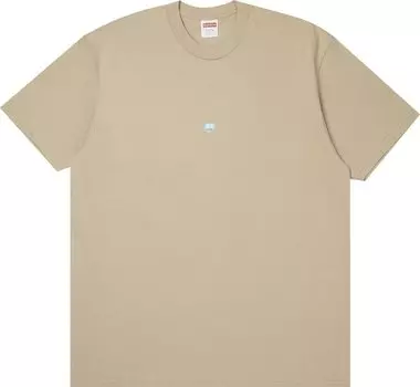 Футболка Supreme Sticker Tee 'Clay', загар