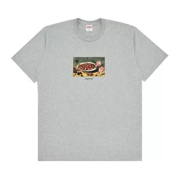 Футболка Supreme Strawberry Heather Grey