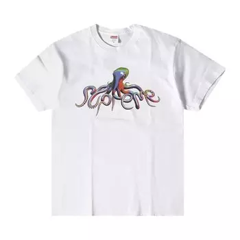 Футболка Supreme Tentacles Tee 'White', белый