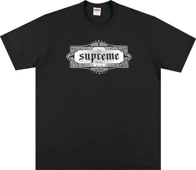 Футболка Supreme Top Shotta Tee 'Black', черный