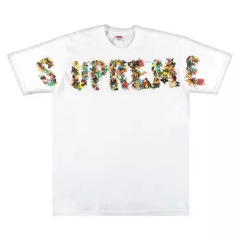 Футболка Supreme Toy Pile Tee 'White', белый