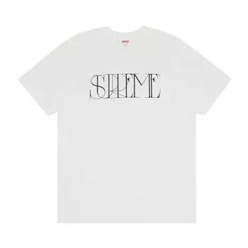 Футболка Supreme Trademark Tee 'White', белый
